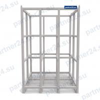 Купить клеть для 9-ти пропановых баллонов кдр-05 сварная, 1540х1000х1000 мм