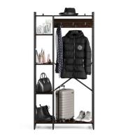 Купить gutta гардероб 180х92х34 см, коричневый, черный