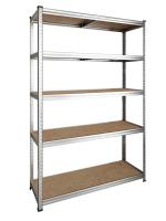Купить mz-profil стеллаж 180х120х40х5 (ral7035)