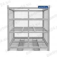 Купить клеть для 16-ти пропановых баллонов кдр-06, 1540х1350х1350 мм